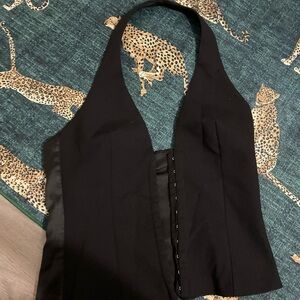 Zara Elegant Black Top